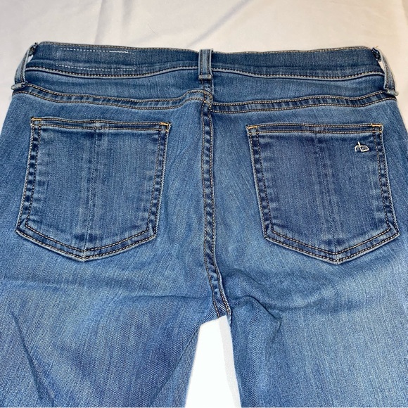 Rag & Bone Blue Stretchy Skinny Jeans - Picture 7 of 8
